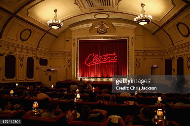 General view at the "About Time" special screening at The Electric Cinema on September 3, 2013 in London, England.