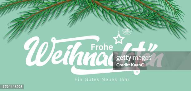 frohe weihnachten。メリークリスマス。ドイツ語で書かれています。抽象的なレタリング ベクトル イラスト。グリーティング カード、招待状、カレンダーなどのホリデー バナー デザインのベク - weihnachten点のイラスト素材／クリップアート素材／マンガ素材／アイコン素材