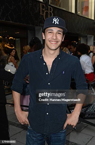 Marvin Herzsprung attends the EGB Fashion Show on September 3, 2013 in Munich, Germany.