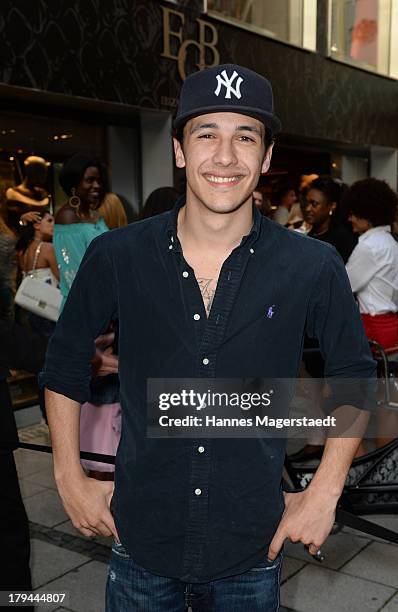 Marvin Herzsprung attends the EGB Fashion Show on September 3, 2013 in Munich, Germany.