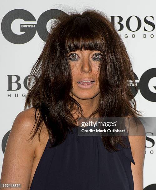 Claudia Winkleman attends the GQ Men of the Year awards at The Royal Opera House on September 3, 2013 in London, England.