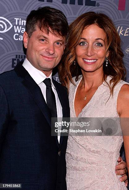 Actor Shea Whigham and Christine Whigham attend the "Boardwalk Empire" season four New York premiere at Ziegfeld Theater on September 3, 2013 in New...