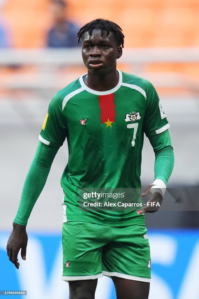 Ousmane Camara Of Burkina Faso During The Group E Match Between USA ousmane-camara-of-burkina-faso-during-the-group-e-match-between-usa