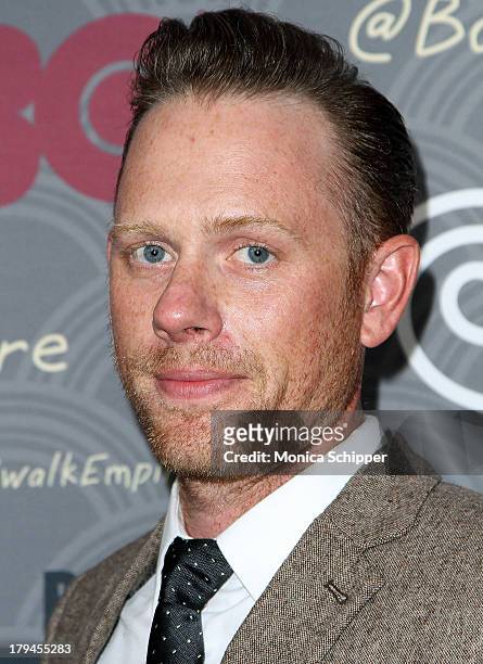 Actor Arron Shiver attends the "Boardwalk Empire" season four New York premiere at Ziegfeld Theater on September 3, 2013 in New York City.