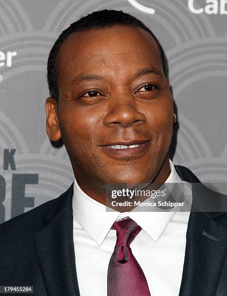 Actor Erik LaRay Harvey attends the "Boardwalk Empire" season four New York premiere at Ziegfeld Theater on September 3, 2013 in New York City.