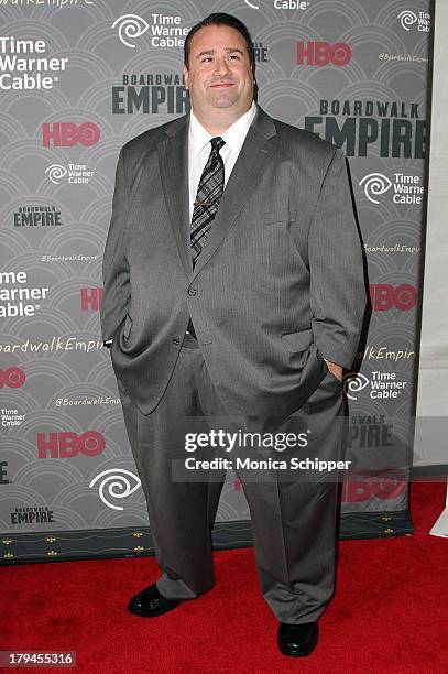 Actor Joe Caniano attends the "Boardwalk Empire" season four New York premiere at Ziegfeld Theater on September 3, 2013 in New York City.