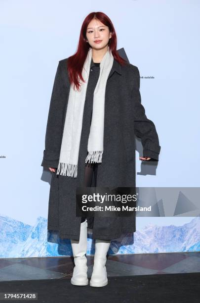 Nuria Ma attends "Skate" at Somerset House on November 14, 2023 in London, England.