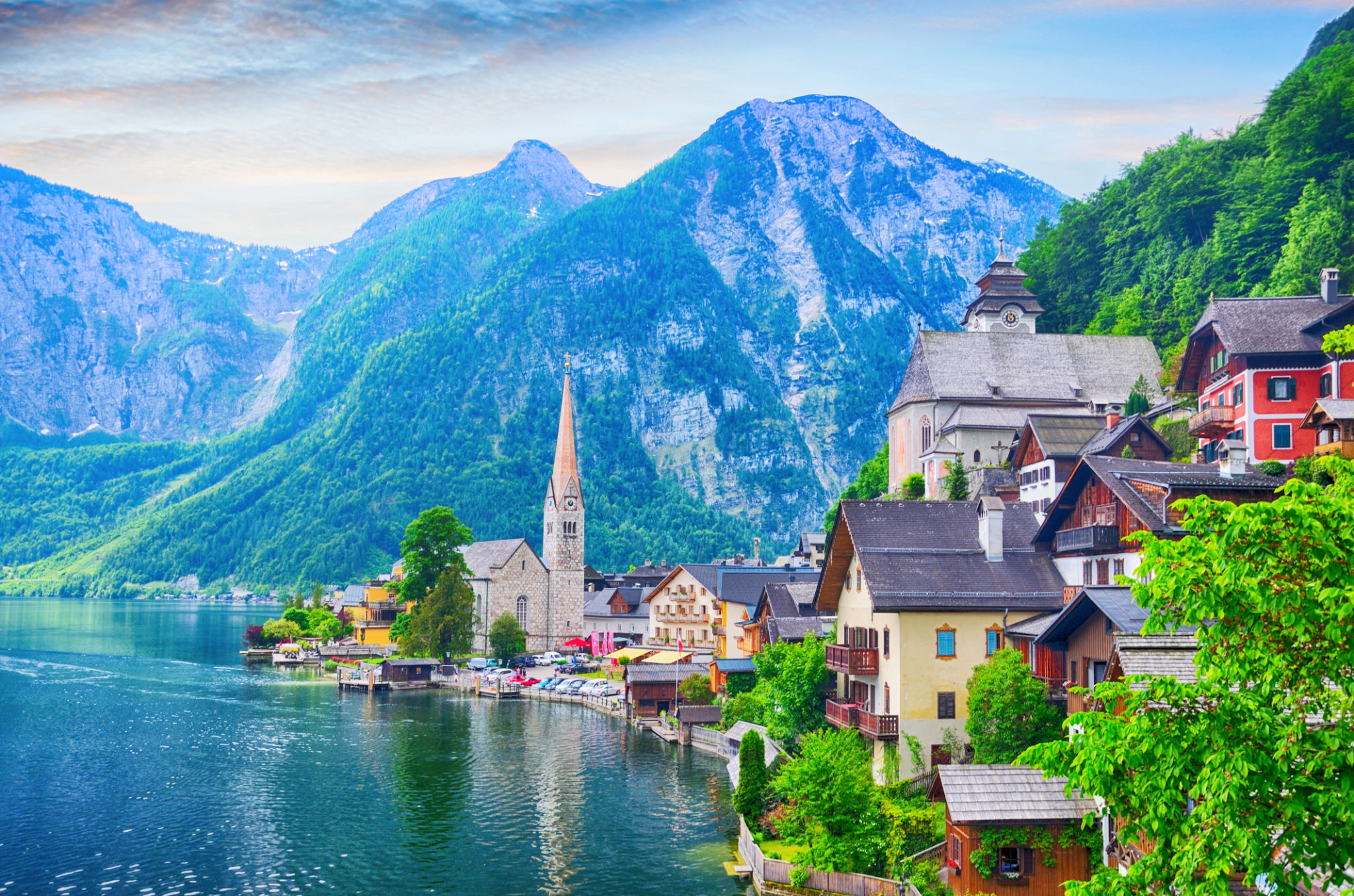 Hallstatt, Austria Hallstatt, Austria