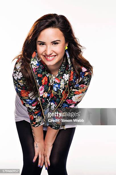 Singer, songwriter, musician and actor, Demi Lovato is photographed for Bliss magazine on February 21, 2013 in London, England.