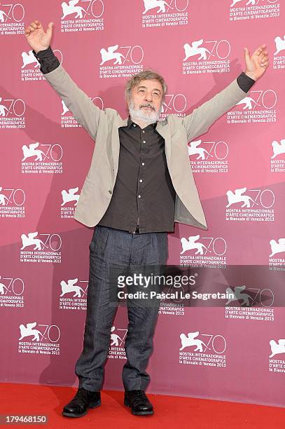 Director Gianni Amelio attend 'L'Intrepido' Photocall during the 70th Venice International Film Festival at Palazzo del Casino on September 4, 2013...