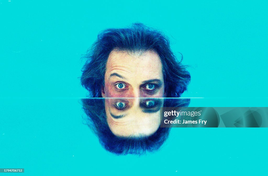 Rik English comedian Rik Mayall, west London, 1988. News Photo - Getty Images