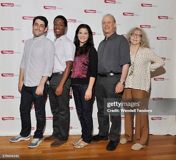 Director Evan Cabnet, Hubert Point-Du Jour, Diane Davis, Mark Blum and Kathryn Grody attends the "The Model Apartment" Press Preview at Primary...