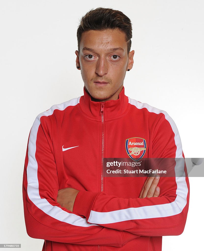 Photo Shoot With German International And New Arsenal Signing Mesut Ozil