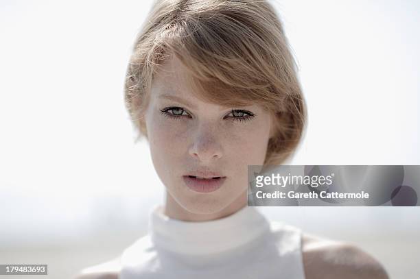 Actress Yuval Scharf during a portrait session at the 70th Venice International Film Festival on September 4, 2013 in Venice, Italy.