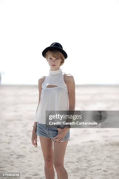 Actress Yuval Scharf during a portrait session at the 70th Venice International Film Festival on September 4, 2013 in Venice, Italy.