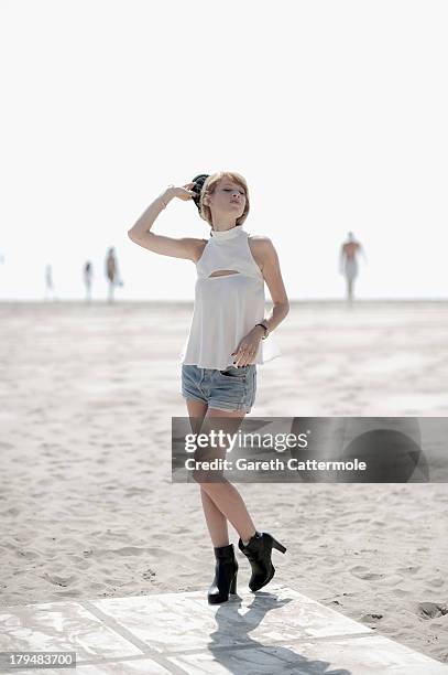 Actress Yuval Scharf during a portrait session at the 70th Venice International Film Festival on September 4, 2013 in Venice, Italy.