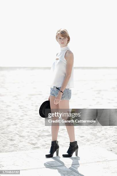 Actress Yuval Scharf during a portrait session at the 70th Venice International Film Festival on September 4, 2013 in Venice, Italy.