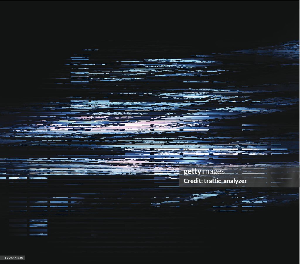 Abstract glitch background
