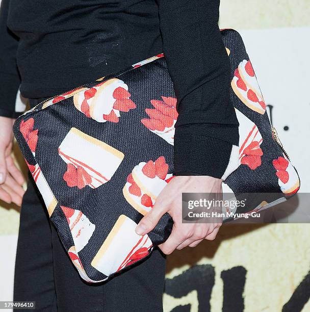 Jo Kwon of South Korean boy band 2AM attends during "The Face Reader" VIP screening at the CGV on September 4, 2013 in Seoul, South Korea. The film...