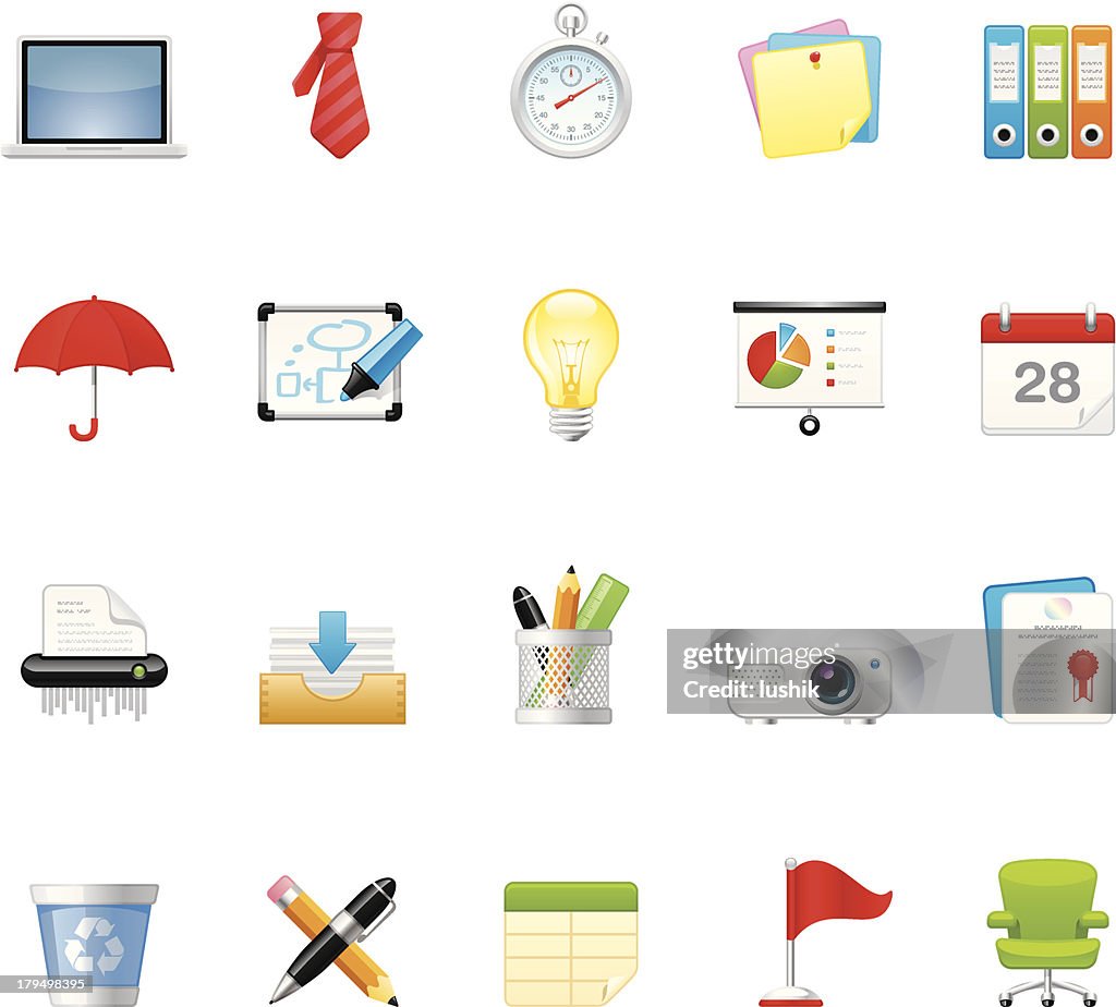 Office icons/set 5