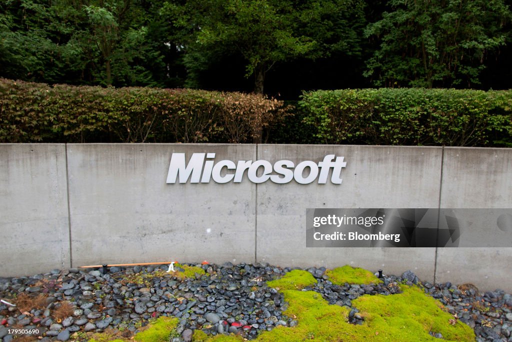 Views Of Microsoft Corp. Headquarters As Company Buys Nokia's Handset Business