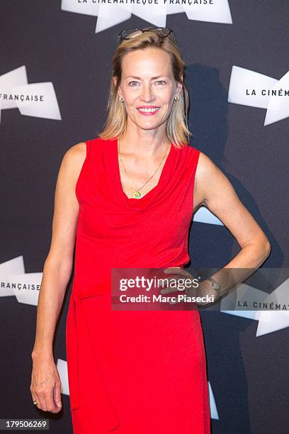 Actress Gabrielle Lazure attends the 'Michel Piccoli retrospective exhibition' at la cinematheque on September 4, 2013 in Paris, France.