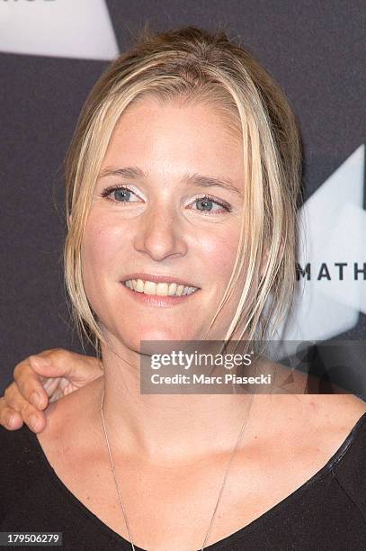 Actress Natacha Regnier attends the 'Michel Piccoli retrospective exhibition' at la cinematheque on September 4, 2013 in Paris, France.