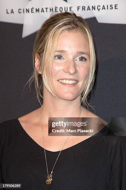 Actress Natacha Regnier attends the 'Michel Piccoli retrospective exhibition' at la cinematheque on September 4, 2013 in Paris, France.