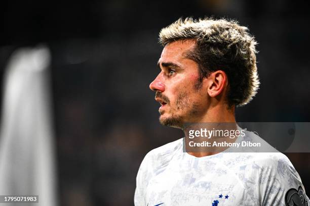 Antoine GRIEZMANN of France during the UEFA Euro 2024, Group B qualifications match between Greece and France at OPAP Arena on November 21, 2023 in...