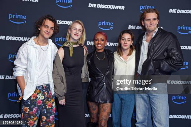 Lukas Leonhardt attends the Prime Video series Die Discounter - News  Photo - Getty Images