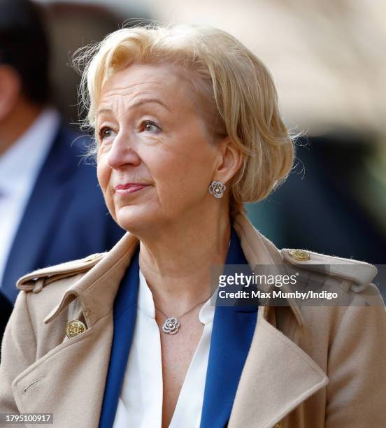 Dame Andrea Leadsom, Parliamentary Under Secretary of State in the Department of Health and Social Care, attends the Shaping Us National Symposium at...