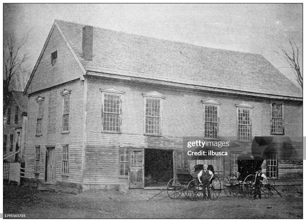 Antique Image Of Hampden County Massachusetts Springfield First ...