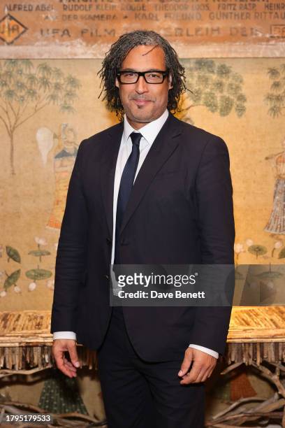 David Olusoga attends a special screening of "Rustin" at The Ham Yard Hotel on November 21, 2023 in London, England.