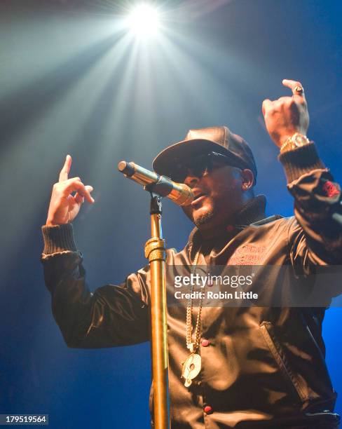 The-Dream performs on stage at KOKO on September 4, 2013 in London, England.