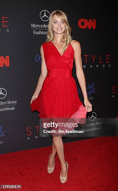 Model Lindsay Ellingson attends the 2013 Style Awards at Lincoln Center on September 4, 2013 in New York City.