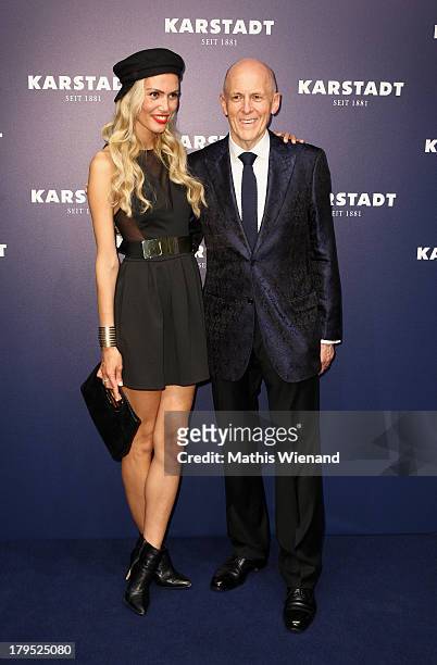 Jackie Hide and Andrew Jennings attend the 'Feel London By Karstadt' Launch Event at Karstadt Store Duesseldorf on September 4, 2013 in Dusseldorf,...
