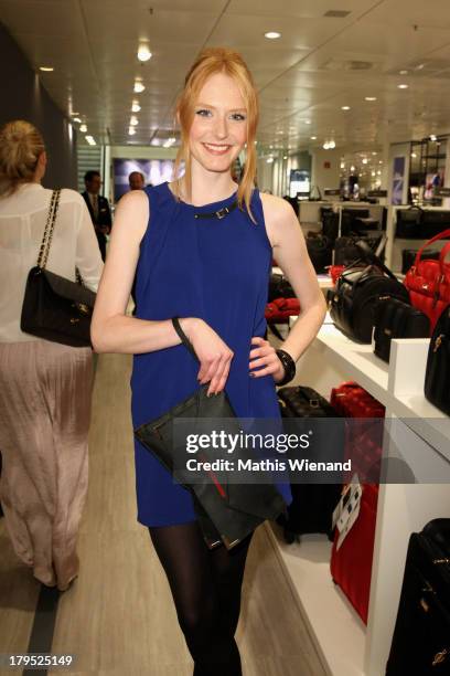 Maike van Grieken attends the 'Feel London By Karstadt' Launch Event at Karstadt Store Duesseldorf on September 4, 2013 in Dusseldorf, Germany.