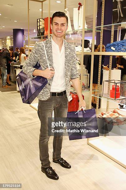 Paul-Henry Duval attends the 'Feel London By Karstadt' Launch Event at Karstadt Store Duesseldorf on September 4, 2013 in Dusseldorf, Germany.