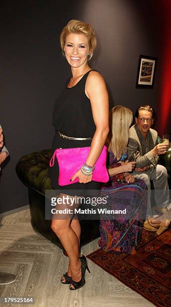 Annica Hansen attends the 'Feel London By Karstadt' Launch Event at Karstadt Store Duesseldorf on September 4, 2013 in Dusseldorf, Germany.