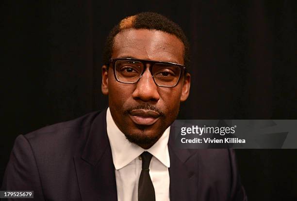 Basketball player Amar'e Stoudemire attends the 10th annual Style Awards during Mercedes-Benz Fashion Week Spring 2014 at Lincoln Center on September...