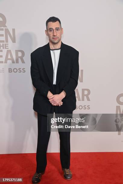 Jack Antonoff arrives at the GQ Men of the Year Awards in association with BOSS at The Royal Opera House on November 15, 2023 in London, England.