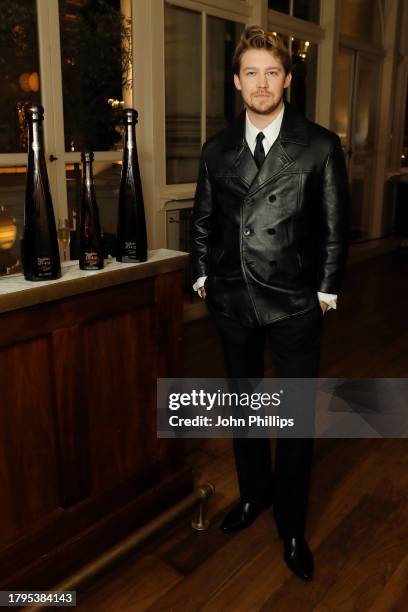 Joe Alwyn attends the British GQ Men Of The Year and enjoys Don Julio 1942 cocktails at the Royal Opera House on November 15, 2023 in London, England.