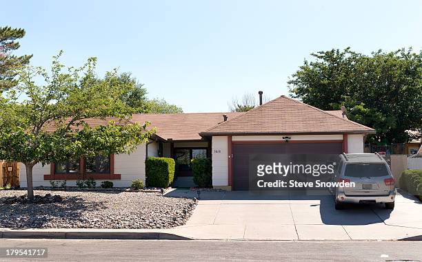 View of the home used for the White residence in television series "Breaking Bad" seen on September 01, 2013 in Albuquerque, New Mexico. "Breaking...