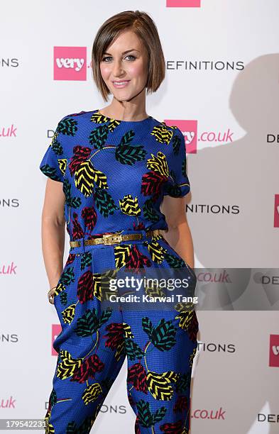 Katherine Kelly attends the launch party of very.co.uk's Definitions range at Somerset House on September 4, 2013 in London, England.