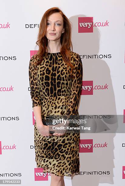 Olivia Grant attends the launch party of very.co.uk's Definitions range at Somerset House on September 4, 2013 in London, England.