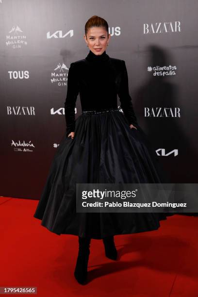 Juana Acosta attends the Harper's Bazaar Women Of The Year Awards 2023 at Cines Callao on November 15, 2023 in Madrid, Spain.