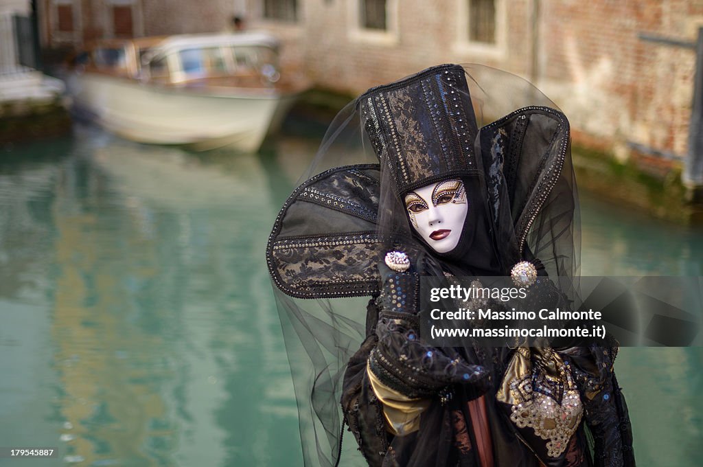 Taylor made mask at Venice carnival