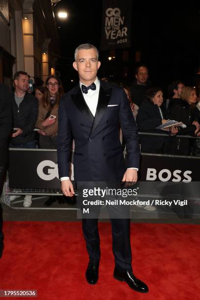 Russell Tovey arriving at the GQ Men Of The Year Awards 2023 at The Royal Opera House on November 15, 2023 in London, England.