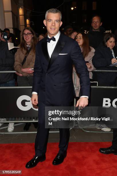 Russell Tovey arriving at the GQ Men Of The Year Awards 2023 at The Royal Opera House on November 15, 2023 in London, England.