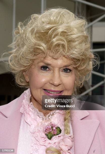 Actress Donna Douglas attends the ceremony honoring legendary banjo player Earl Scruggs with a star on the Hollywood Walk of Fame on February 13,...